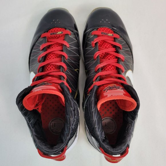 Nike LeBron 7 VII PS 2010 Bred Black Red 407639-002 US Size 10 main image 4